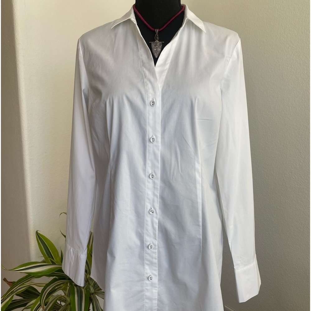 Like new JJill white shirt